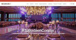 Desktop Screenshot of convex.com.mx